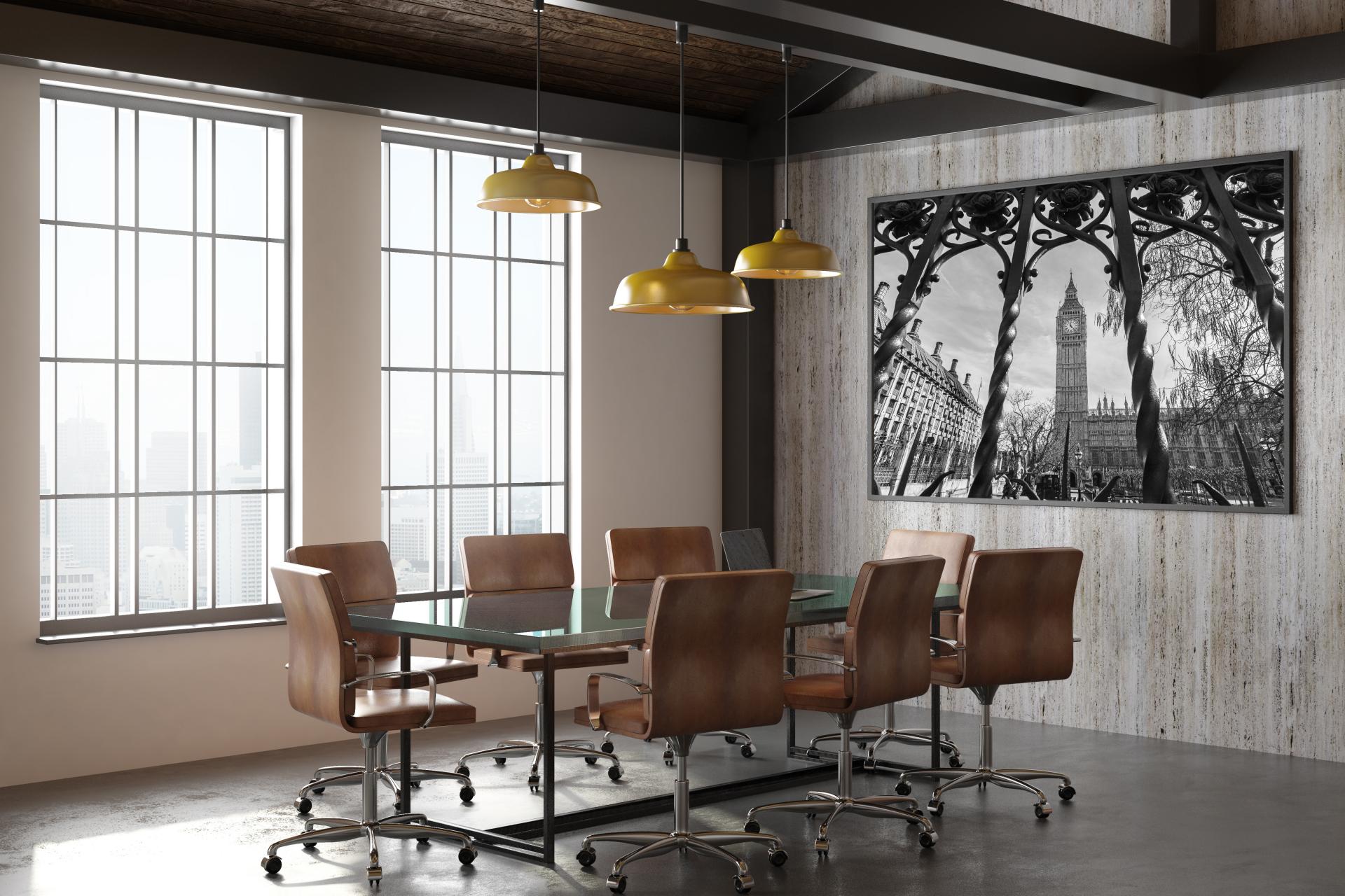 Big Ben looking through the railings surrounding Westminster