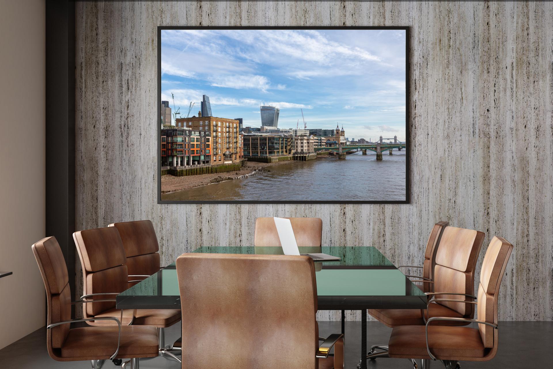 River Thames and the Walkie Talkie Building in the distance