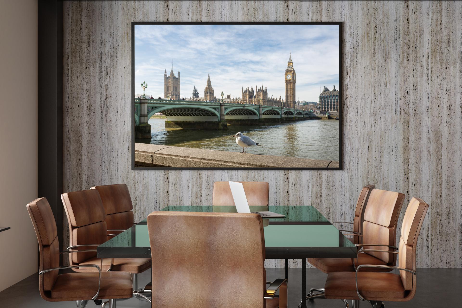 Westminster Bridge with the Houses of Parliament in the background taken from the southside.